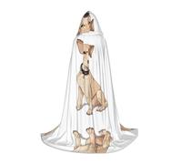 ESASAM French Cute Bulldog Teenage Hooded Cloak - Oversized Hat, Comfortable And Durable