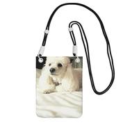 ESASAM French Poodle A Large Capacity Crossbody Phone Case For Worry Free Travel