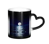 ESASAM Full Moon in Night Starry Sky Color Changing Mug, Adding A Touch of Magic to Your Daily Life