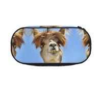 ESASAM Funny Alpaca Llama Fashion Pencil Case-The Necessary Storage Space for Pens, Pencils and Stationery