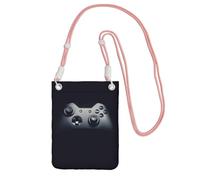 ESASAM Gaming Controller Pattern A Large Capacity Crossbody Phone Case For Worry Free Travel