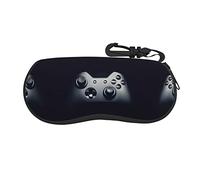 ESASAM Gaming Controller Pattern Print Ultra-Lightweight And Portable Soft Shell Glasses Case - Full-Print Design, Versatile Utility, Exceptional Protection And Spacious Interior