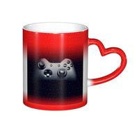 ESASAM Gaming Controller Pattern Starry Sky Color Changing Mug, Adding A Touch of Magic to Your Daily Life