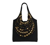 ESASAM Gold Black Stylish Canvas One-Shoulder Commuter Bag-Suitable For Daily Use And Urban Exploration