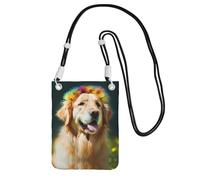 ESASAM Golden Retriever Dog A Large Capacity Crossbody Phone Case For Worry Free Travel