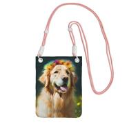 ESASAM Golden Retriever Dog A Large Capacity Crossbody Phone Case For Worry Free Travel