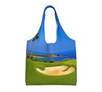 ESASAM Golf Course Stylish Canvas One-Shoulder Commuter Bag-Suitable For Daily Use And Urban Exploration