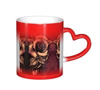 ESASAM Gothic Rose Starry Sky Color Changing Mug, Adding A Touch of Magic to Your Daily Life