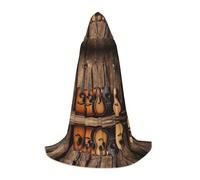 ESASAM Guitar Bass Music Musical Instruments Teenage Hooded Cloak - Oversized Hat, Comfortable And Durable