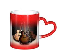 ESASAM Guitar Starry Sky Color Changing Mug, Adding A Touch of Magic to Your Daily Life