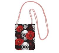 ESASAM Halloween Skull A Large Capacity Crossbody Phone Case For Worry Free Travel