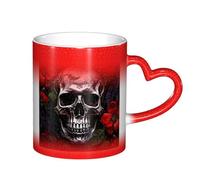 ESASAM Halloween Skull Starry Sky Color Changing Mug, Adding A Touch of Magic to Your Daily Life