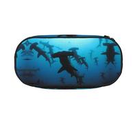 ESASAM Hammerhead Sharks Fashion Pencil Case-The Necessary Storage Space for Pens, Pencils and Stationery