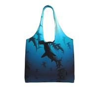 ESASAM Hammerhead Sharks Stylish Canvas One-Shoulder Commuter Bag-Suitable For Daily Use And Urban Exploration