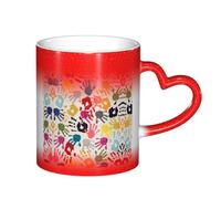 ESASAM Hand Print Starry Sky Color Changing Mug, Adding A Touch of Magic to Your Daily Life