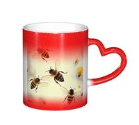 ESASAM Honey Bee Starry Sky Color Changing Mug, Adding A Touch of Magic to Your Daily Life