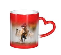 ESASAM Horses Starry Sky Color Changing Mug, Adding A Touch of Magic to Your Daily Life