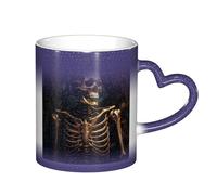 ESASAM Human Skeleton Starry Sky Color Changing Mug, Adding A Touch of Magic to Your Daily Life