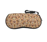 ESASAM Labrador Retriever Dogs Print Unique Full-Frame Printed Glasses Case â€“ Lightweight & Flexible Chloroprene Rubber Case