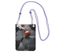 ESASAM Ladybug Daisy A Large Capacity Crossbody Phone Case For Worry Free Travel