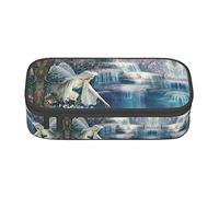 ESASAM Lake Fairy Print Stylish Pencil Case - Oxford Fabric, Spacious, and Durable Design for Organized Storage