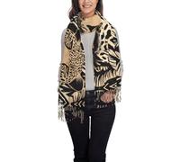 ESASAM Leopard Pattern Winter Warm Shawl Scarf, Soft And Comfortable, Lightweight And Warm
