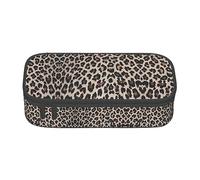 ESASAM Leopard Print Print Print Stylish Pencil Case - Oxford Fabric, Spacious, and Durable Design for Organized Storage