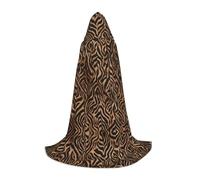 ESASAM Leopard Print Teenage Hooded Cloak - Oversized Hat, Comfortable And Durable