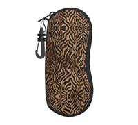 ESASAM Leopard Print Ultra-Light And Convenient Soft-Shell Glasses Bag (Vertical Design)-Protect Your Glasses