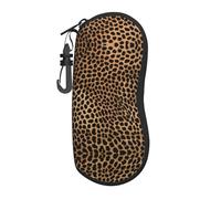 ESASAM Leopard Print Ultra-Light And Convenient Soft-Shell Glasses Bag (Vertical Design)-Protect Your Glasses