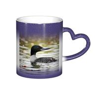 ESASAM Loon Nature Bird Starry Sky Color Changing Mug, Adding A Touch of Magic to Your Daily Life