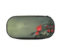 ESASAM Lotus Flower and Dragonfly Fashion Pencil Case-The Necessary Storage Space for Pens, Pencils and Stationery