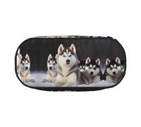 ESASAM Lovely Husky Fashion Pencil Case-The Necessary Storage Space for Pens, Pencils and Stationery