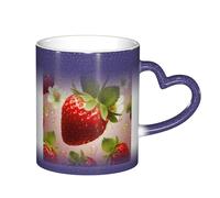 ESASAM Lovely Strawberry Starry Sky Color Changing Mug, Adding A Touch of Magic to Your Daily Life
