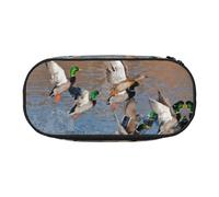 ESASAM Mallard Ducks Fashion Pencil Case-The Necessary Storage Space for Pens, Pencils and Stationery