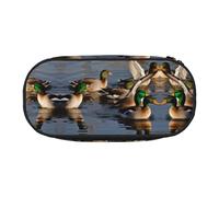 ESASAM Mallard Ducks Fashion Pencil Case-The Necessary Storage Space for Pens, Pencils and Stationery