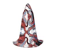 ESASAM Marble Mixed Brown Teenage Hooded Cloak - Oversized Hat, Comfortable And Durable