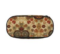 ESASAM Medallion Multi Fashion Pencil Case-The Necessary Storage Space for Pens, Pencils and Stationery