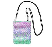 ESASAM Mermaid Scale A Large Capacity Crossbody Phone Case For Worry Free Travel