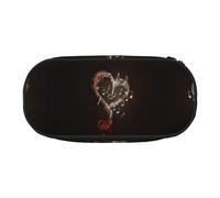 ESASAM Music Symbols Love Fashion Pencil Case-The Necessary Storage Space for Pens, Pencils and Stationery