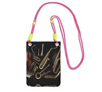 ESASAM Musical Instruments A Large Capacity Crossbody Phone Case For Worry Free Travel