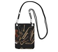 ESASAM Musical Instruments A Large Capacity Crossbody Phone Case For Worry Free Travel