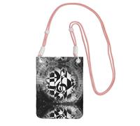 ESASAM Musical Theme Music Clefs A Large Capacity Crossbody Phone Case For Worry Free Travel