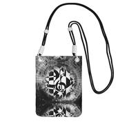 ESASAM Musical Theme Music Clefs A Large Capacity Crossbody Phone Case For Worry Free Travel