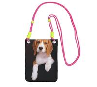 ESASAM Ovely Pet Dog Beagle A Large Capacity Crossbody Phone Case For Worry Free Travel