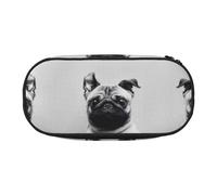 ESASAM Pug Fashion Pencil Case-The Necessary Storage Space for Pens, Pencils and Stationery
