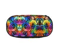 ESASAM Rainbow Rose Fashion Pencil Case-The Necessary Storage Space for Pens, Pencils and Stationery
