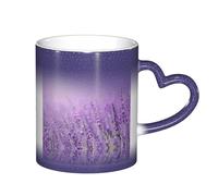 ESASAM Romantic Purple Lavender Starry Sky Color Changing Mug, Adding A Touch of Magic to Your Daily Life