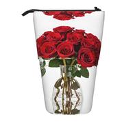 ESASAM Rose A Pencil Case with A Retractable Design, Versatile and Durable