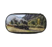 ESASAM Steam Locomotive Train Fashion Pencil Case-The Necessary Storage Space for Pens, Pencils and Stationery